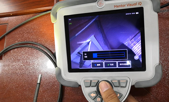 通過操縱桿調節內窺鏡的照明亮度 通過操縱桿調節內窺鏡的照明亮度