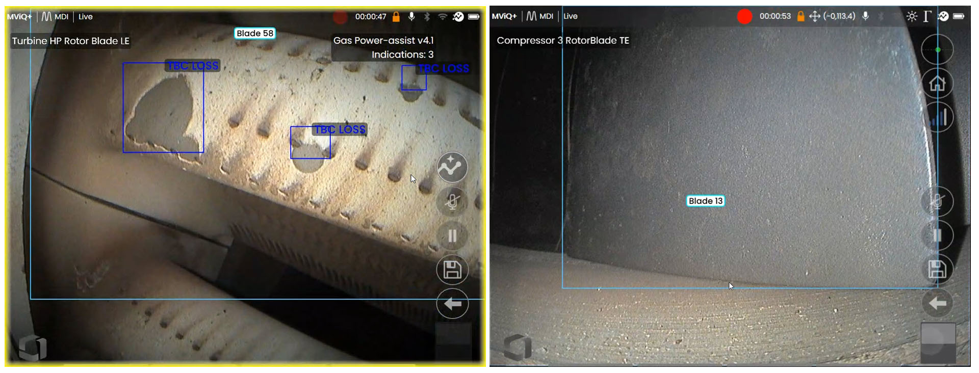 ADR人工智能輔助缺陷識別機葉片智能計數功能